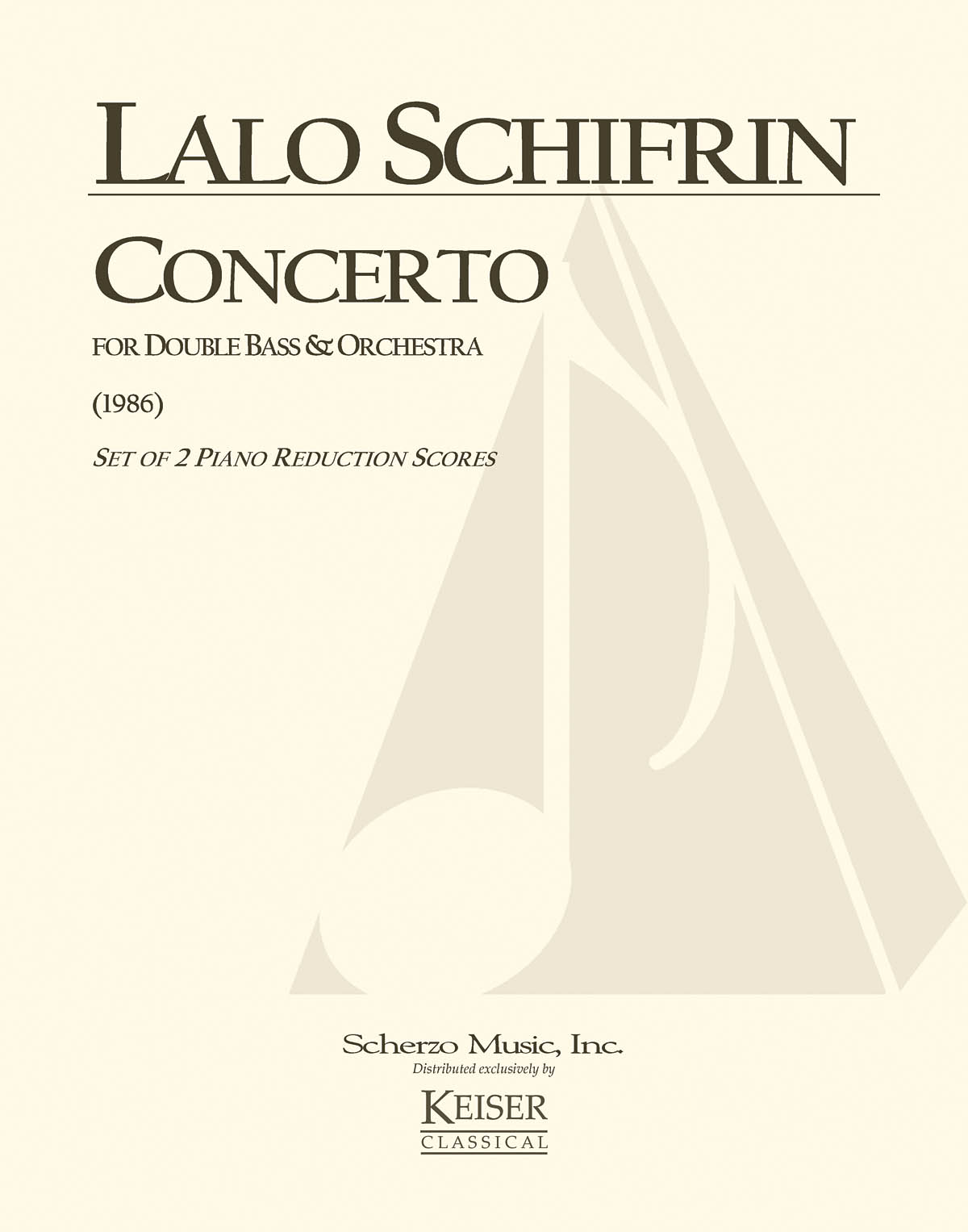 Concerto for Double Bass and Orchestra