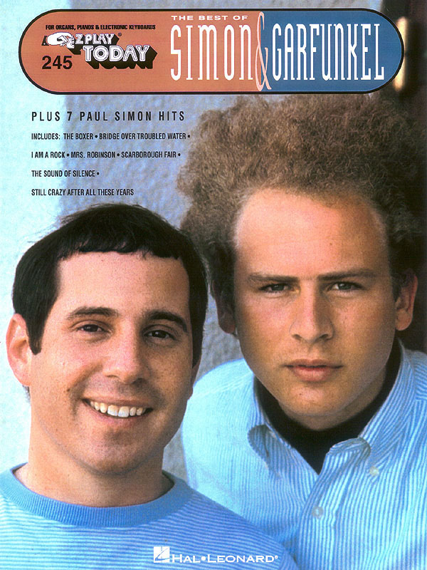 The Best of Simon & Garfunkel - E-Z Play Today Volume 245 - jednoduché skladby pro klavír