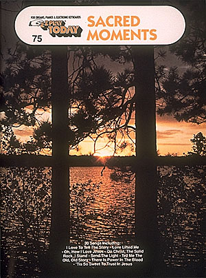 Sacred Moments - E-Z Play Today Volume 75 - písně pro začátečníky