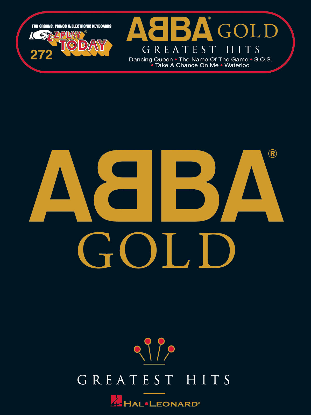 Abba Gold - E-Z Play Today Volume 272 - noty pro klavír nebo keyboard