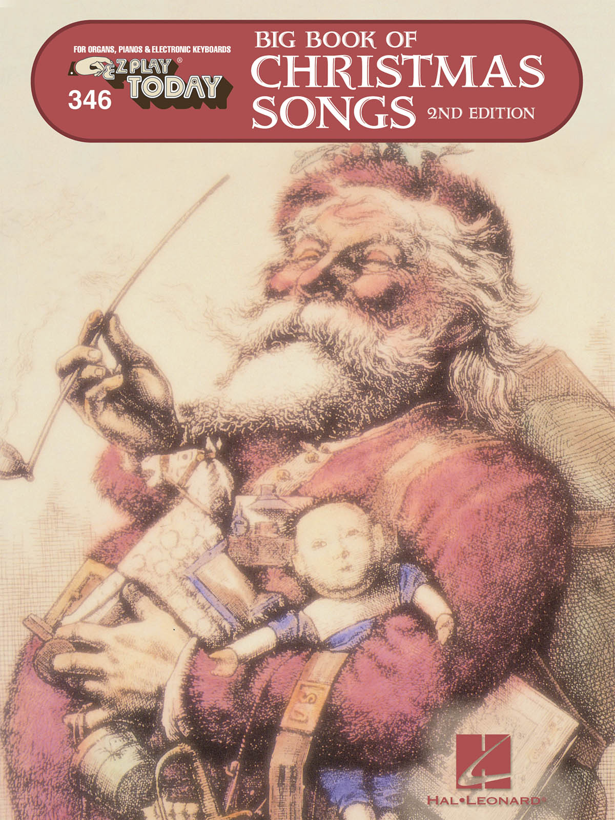 Big Book of Christmas Songs - E-Z Play Today Volume 346 - písně pro začátečníky