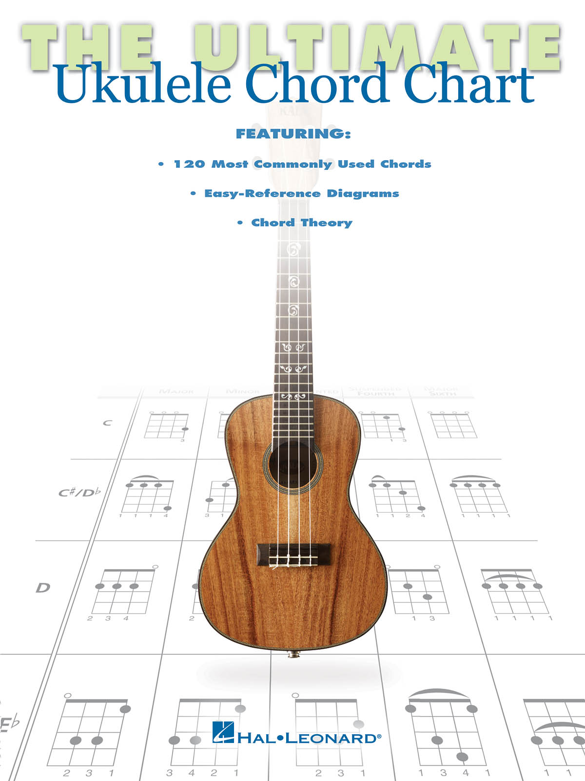 Ultimate Ukulele Chord Chart - Ukulele Series -  písně pro ukulele