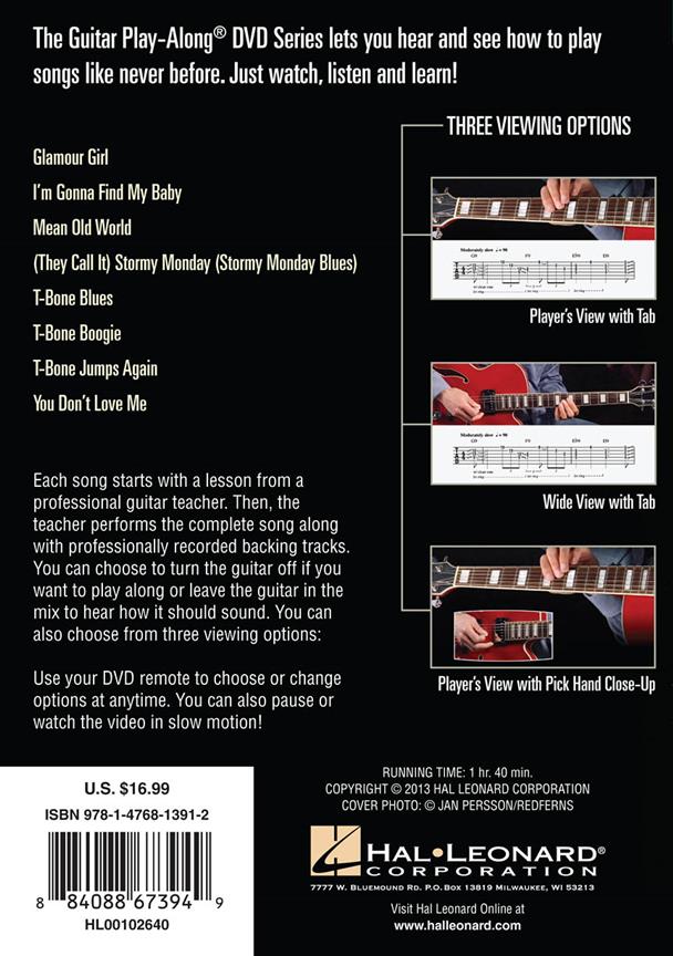 T-Bone Walker - Guitar Play-Along DVD Volume 42