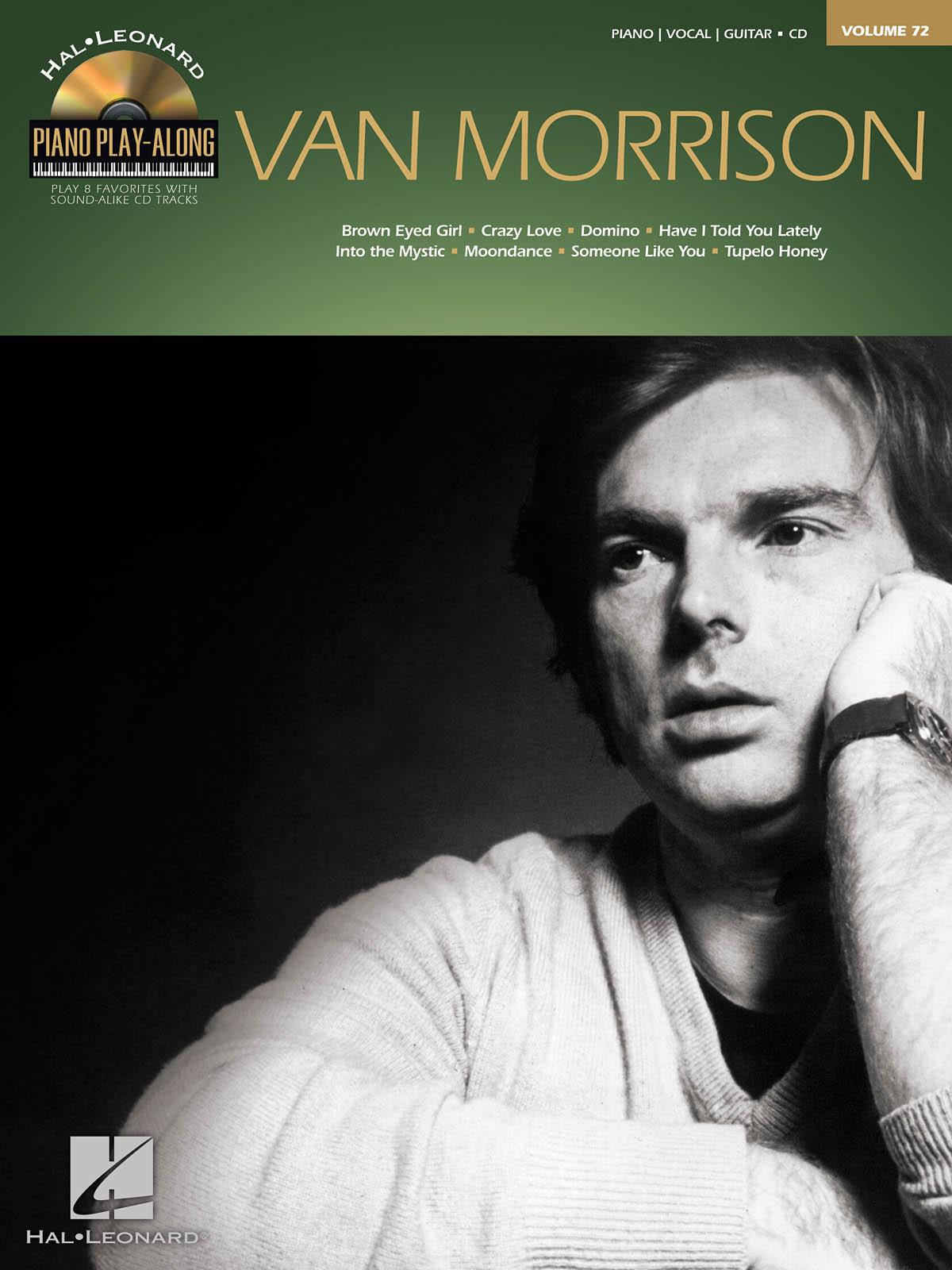 Van Morrison - Piano Play-Along Volume 72 - noty na klavír