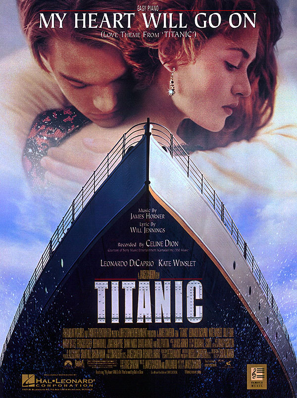 My Heart Will Go On Love Theme From Titanic - Easy Piano noty pro začátečníky