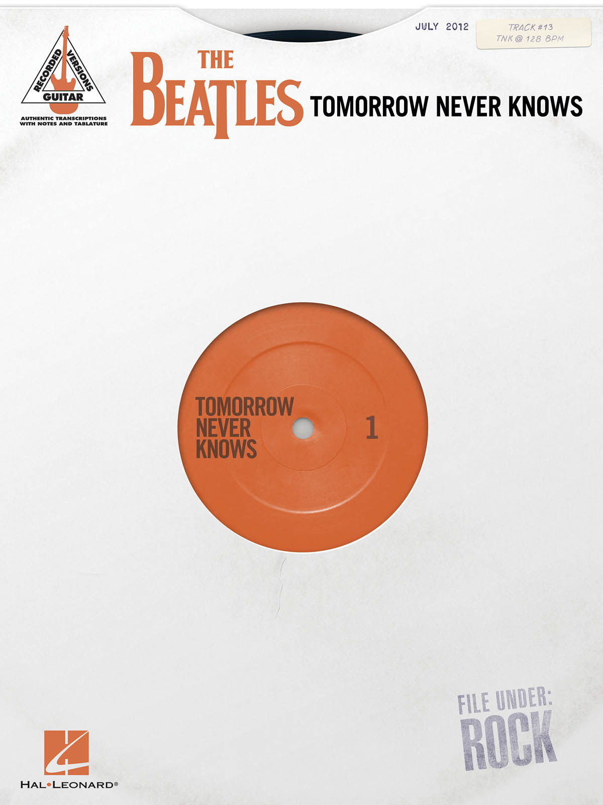 Tomorrow Never Knows - Guitar Recorded Versions - Guitar Recorded Versions - noty na kytaru