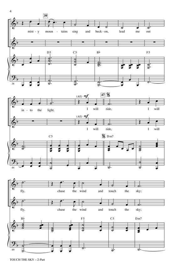 Touch the Sky (from Brave) - pro sbor 2-Part
