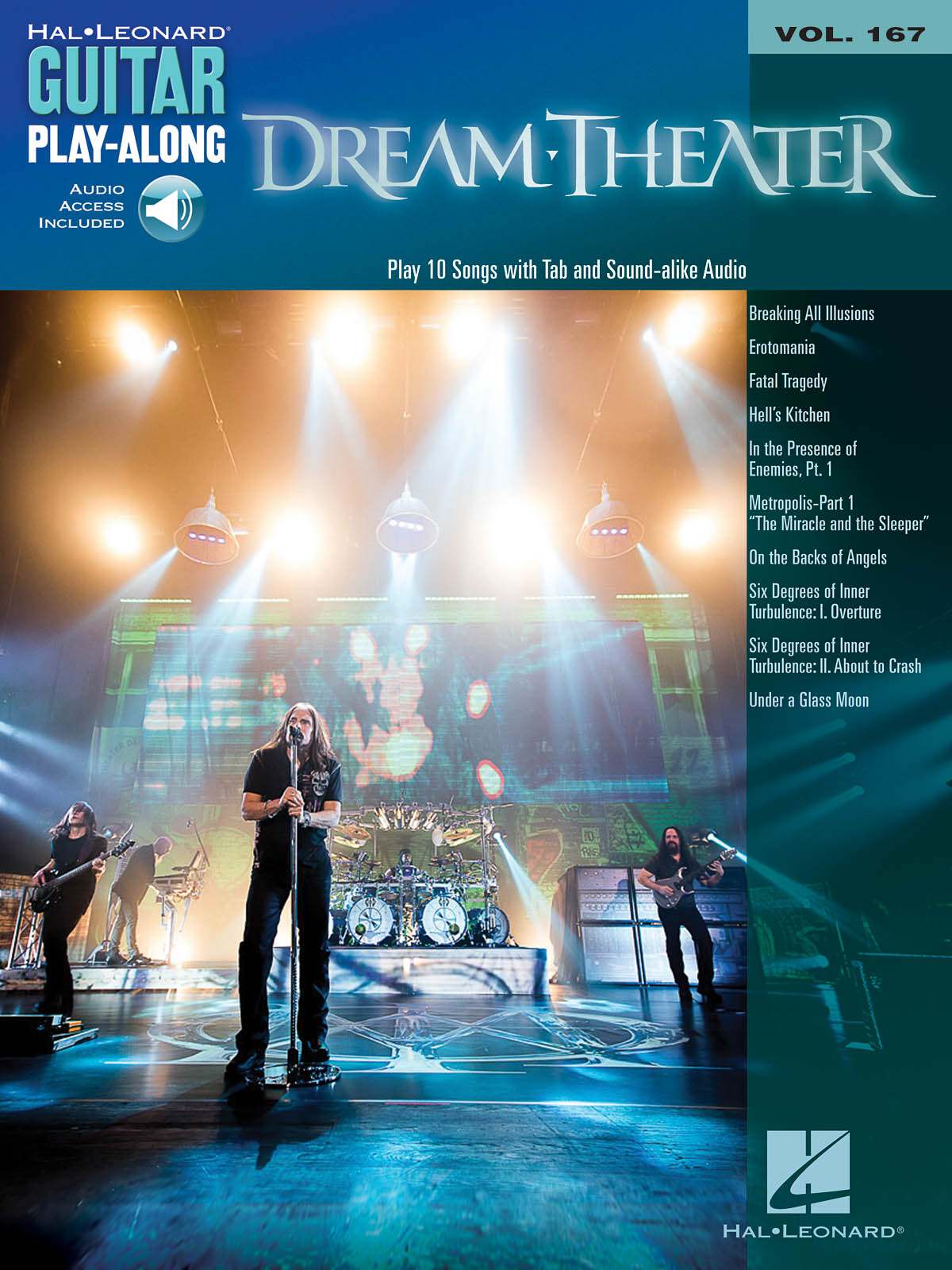 Dream Theater - Guitar Play-Along Volume 167