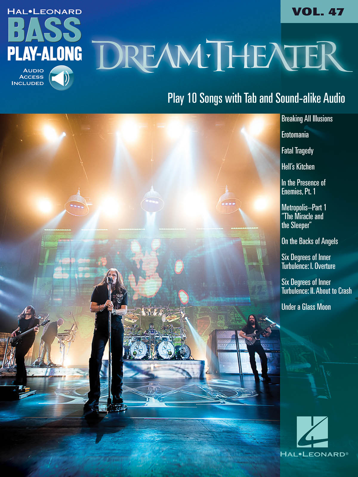 Dream Theater - Bass Play-Along Volume 47 - basová kytara