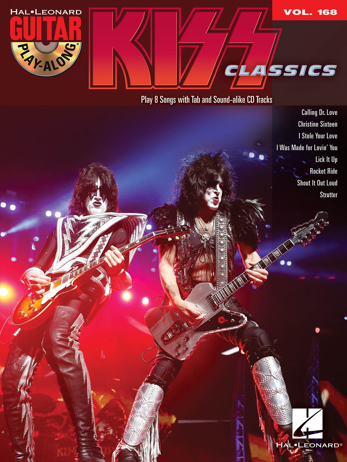 Kiss - Guitar Play-Along Volume 168
