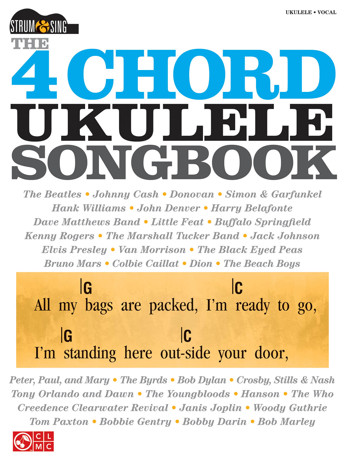 4 Chord Ukulele Songbook noty pro ukulele