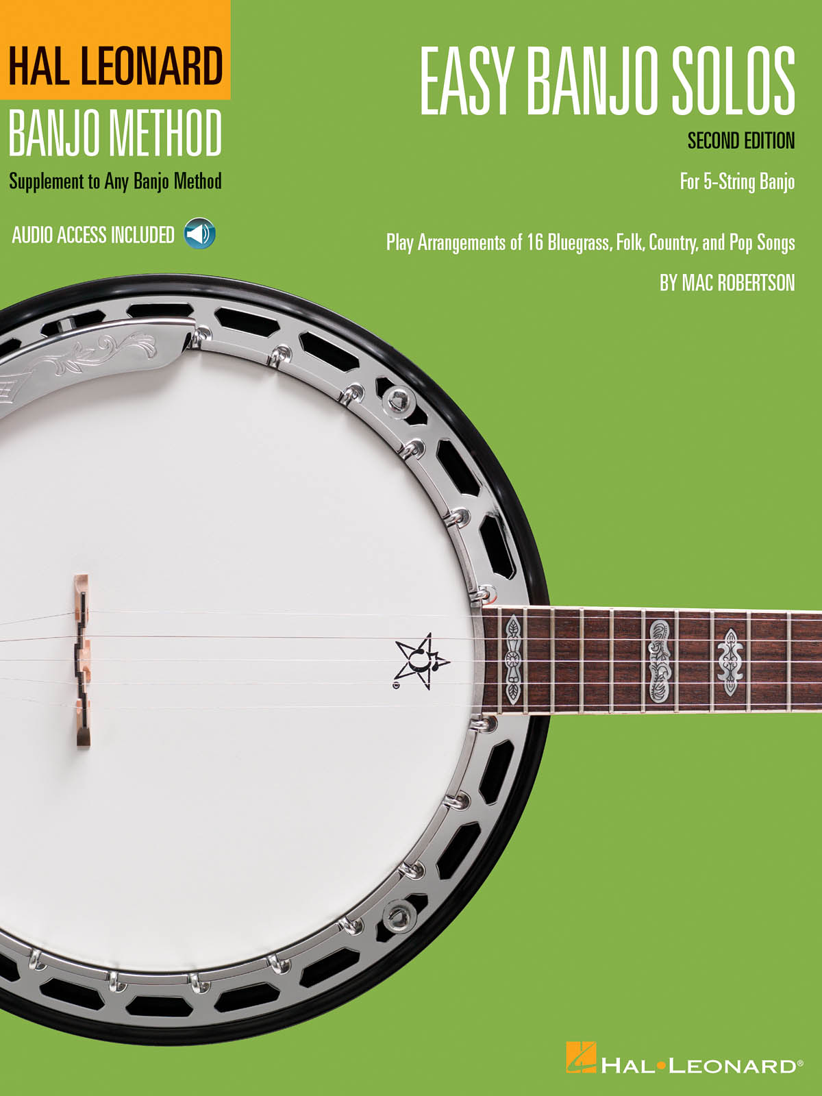 Easy Banjo Solos for 5-String Banjo - Hal Leonard Banjo Method