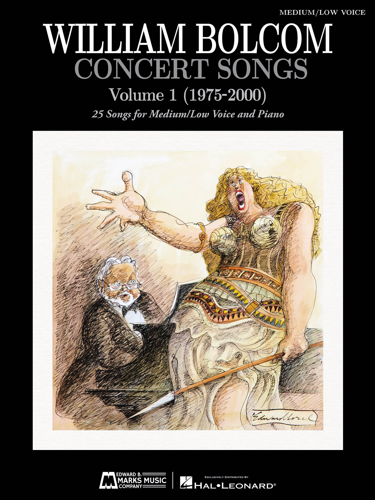 Concert Songs - Volume 1 (1975-2000) - 25 Songs for Medium/Low Voice and Piano - noty pro nízký hlas a klavír
