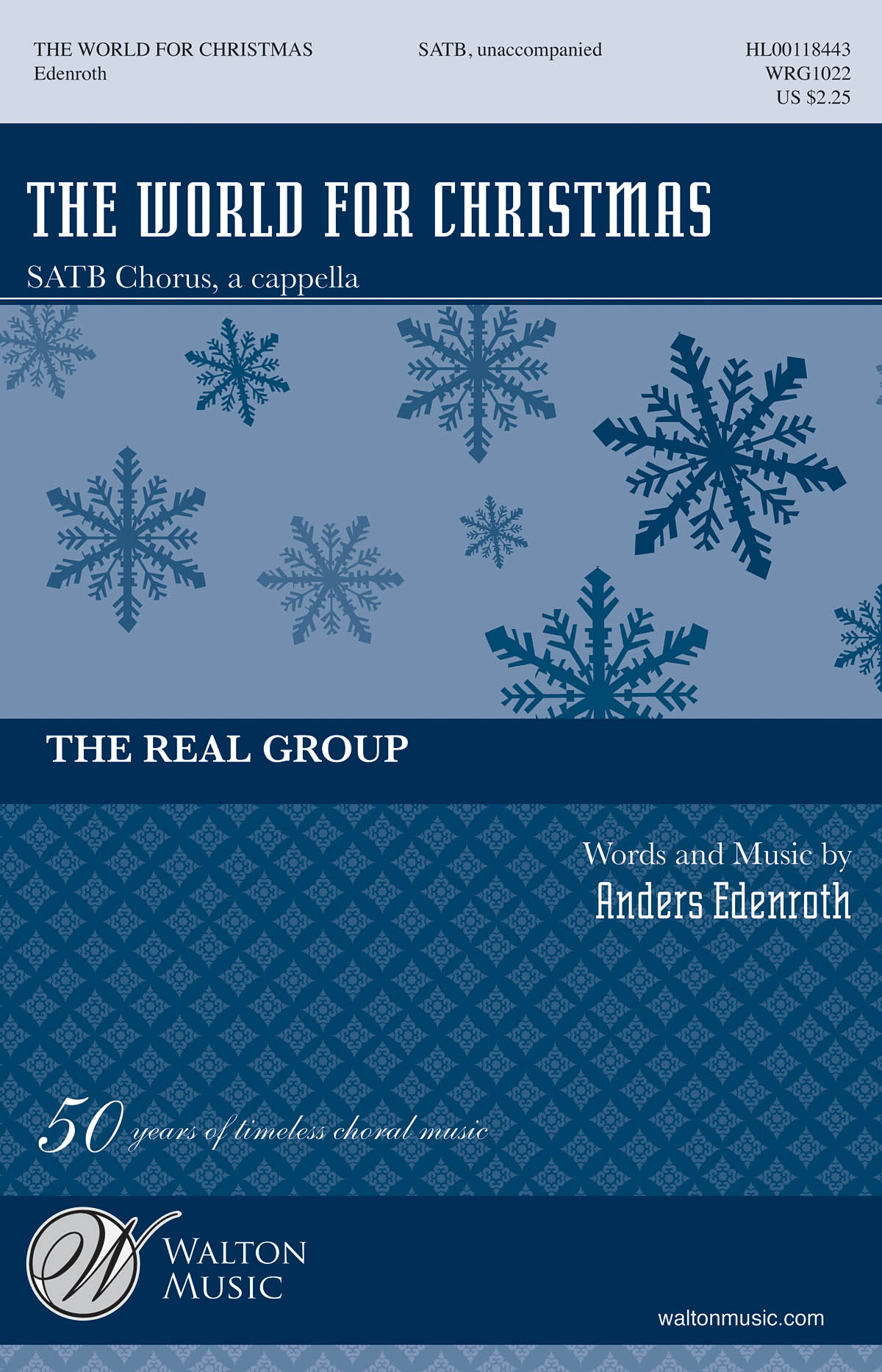 The World for Christmas - pro sbor SATB