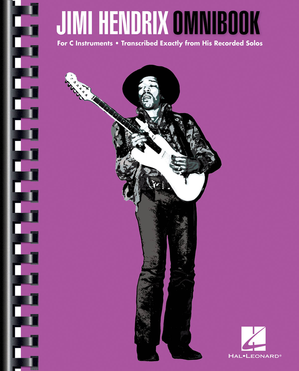 Jimi Hendrix Omnibook - For C Instruments - noty na kytaru