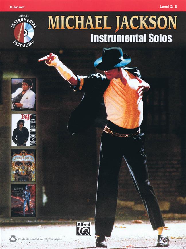 Michael Jackson Instrumental Solos Clarinet - noty na klarinet