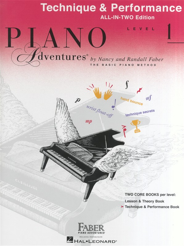 Piano Adventures All In Two Level 1 - Technique & Performance