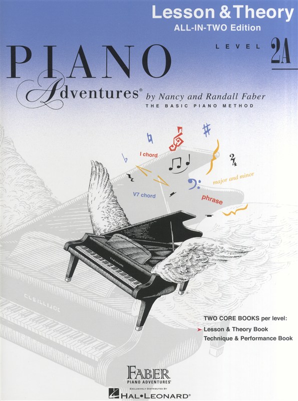 Piano Adventures All In Two Level 2A - Lesson & Theory 
