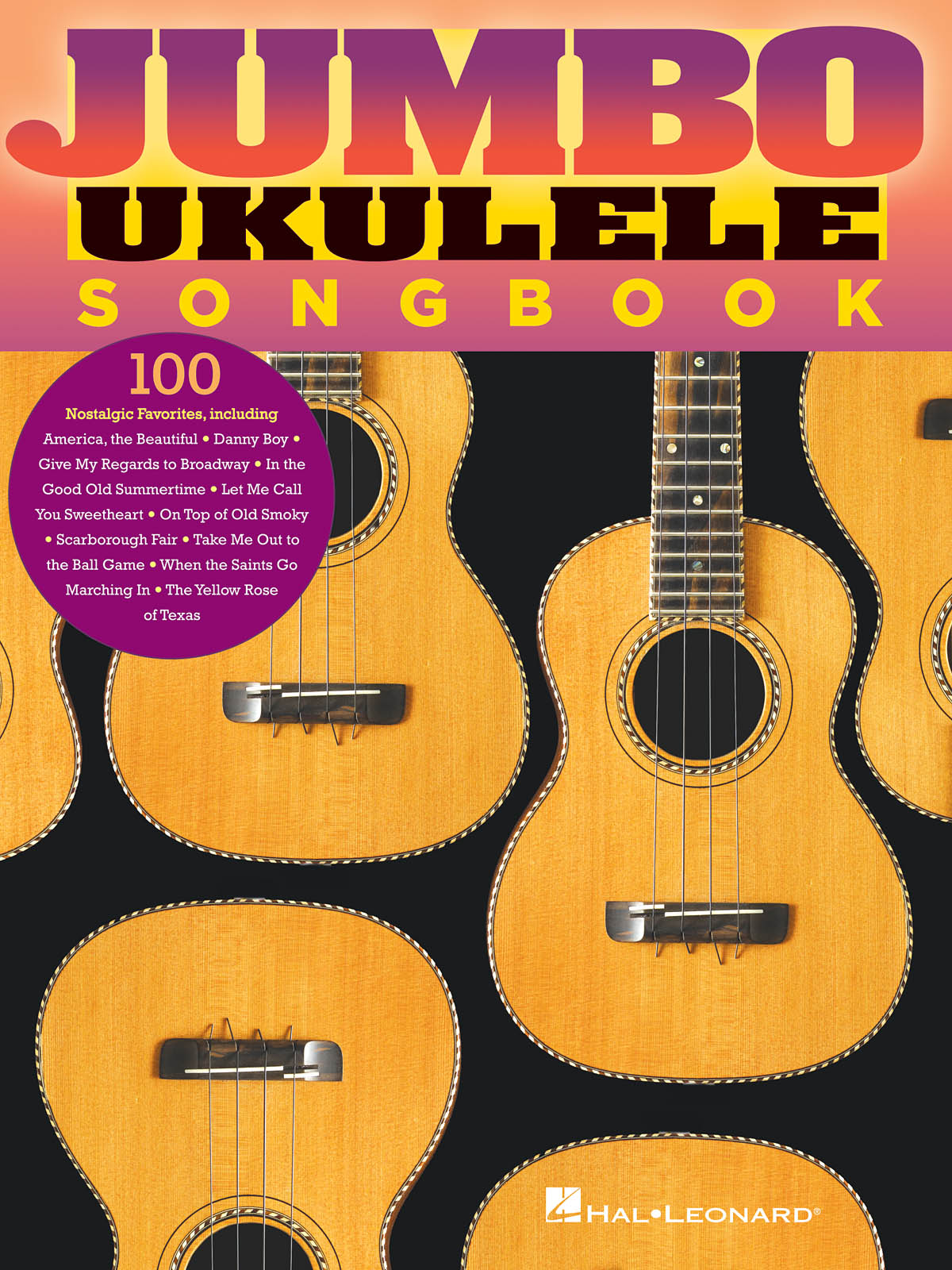 Jumbo Ukulele Songbook - noty pro ukulele