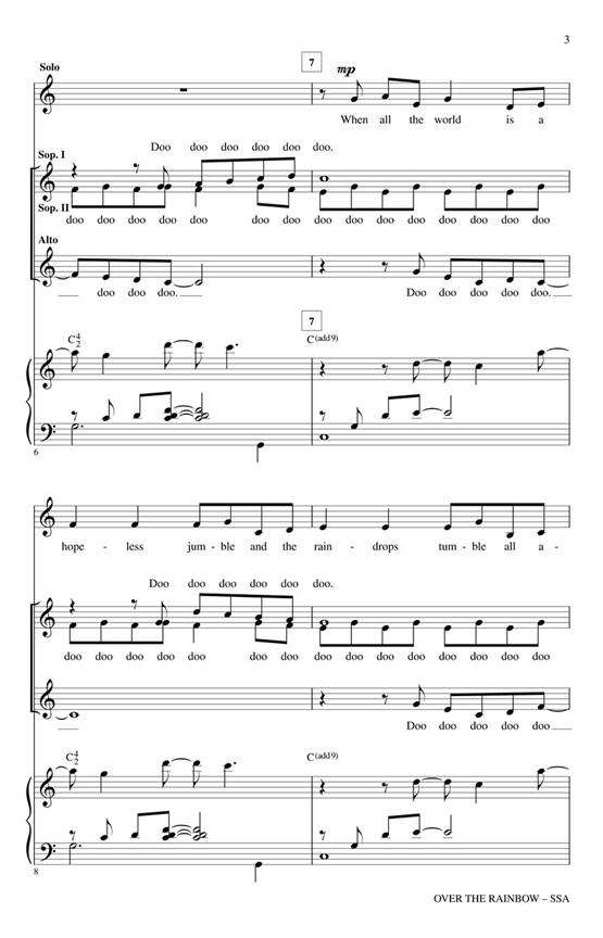 Over the Rainbow - (from The Wizard of Oz)