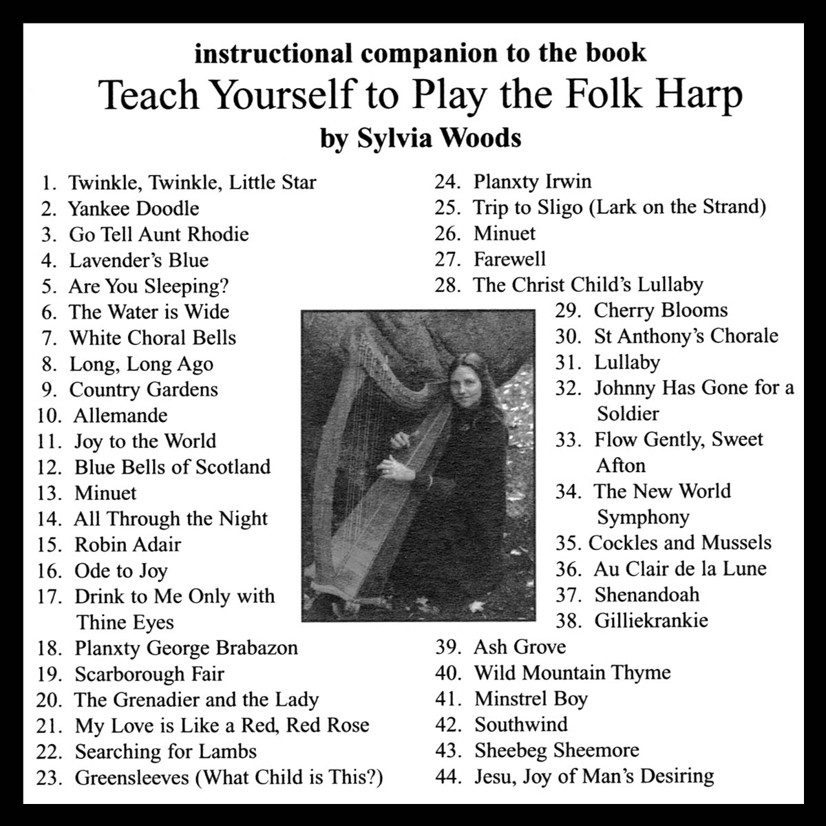 Teach Yourself to Play the Folk Harp - noty pro harfu