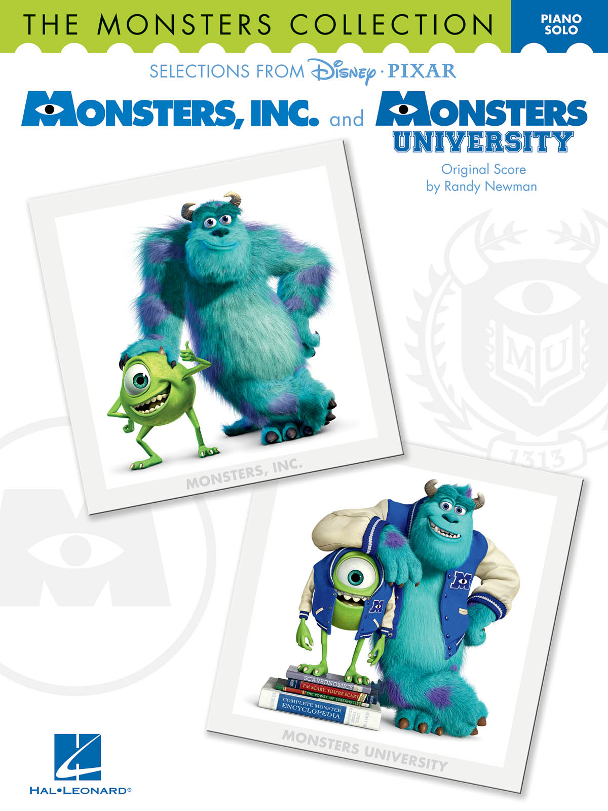 The Monsters Collection - from Disney's Pixar's Monsters Inc & University - noty na klavír