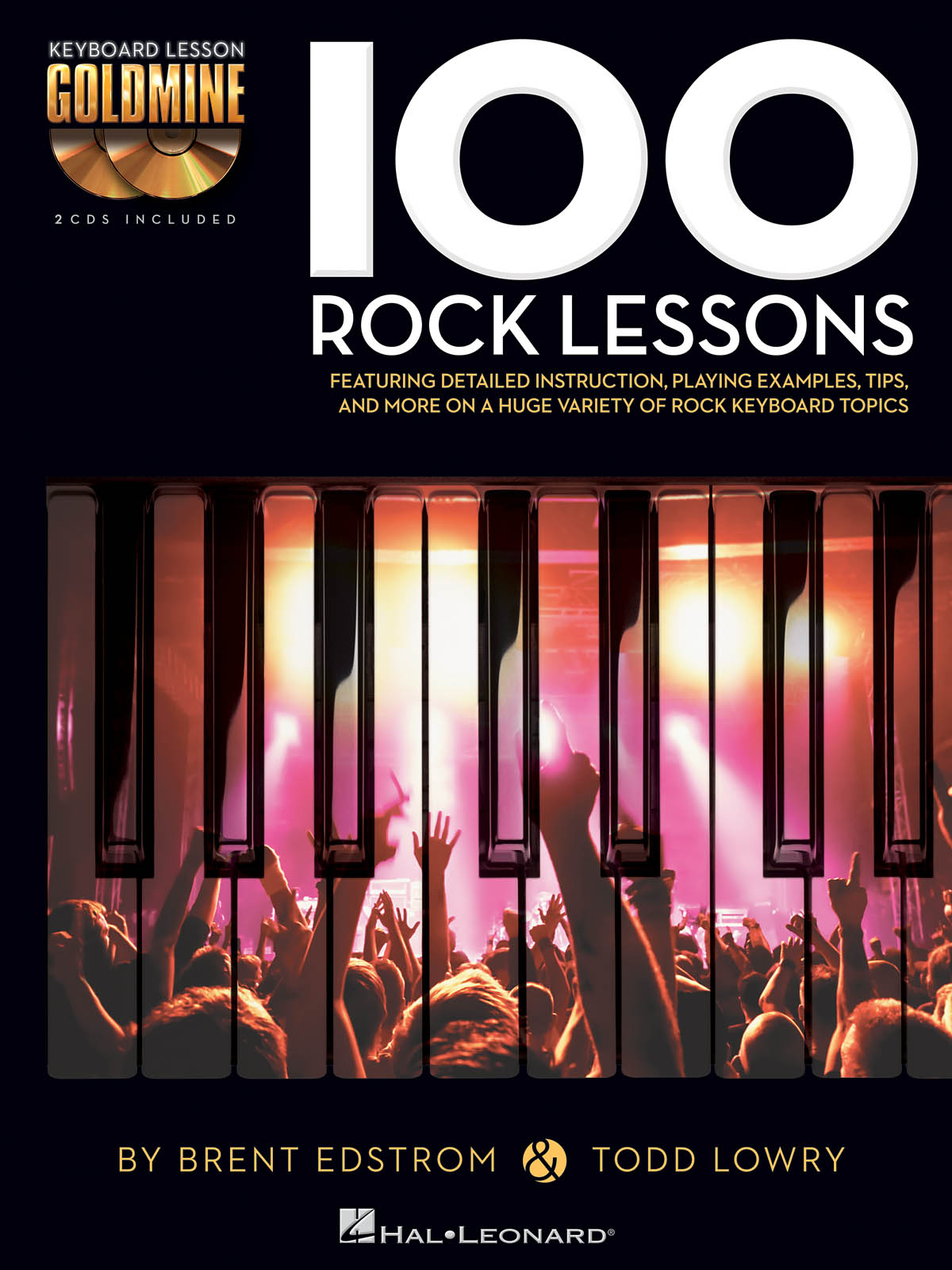 100 Rock Lessons - Keyboard Lesson Goldmine Series - pro klavír