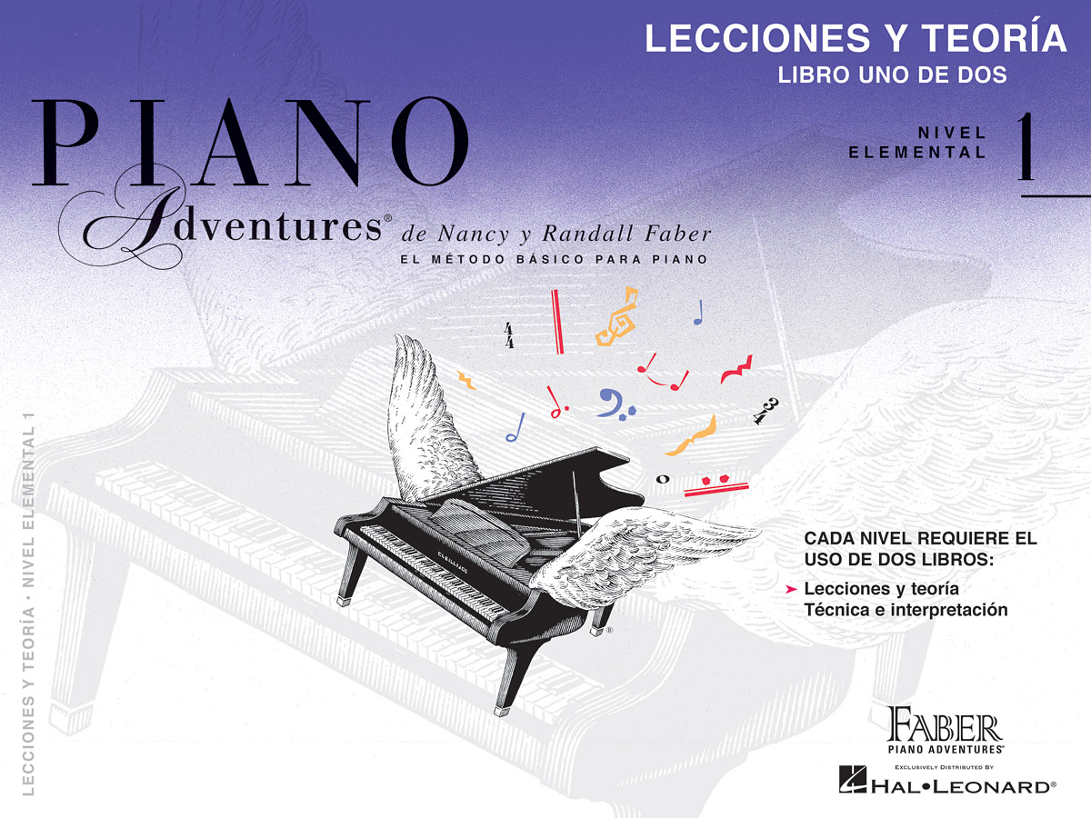 Faber Piano Adventures: Lecciones y Teoría 1 - Libro Uno de Dos Nivel 1