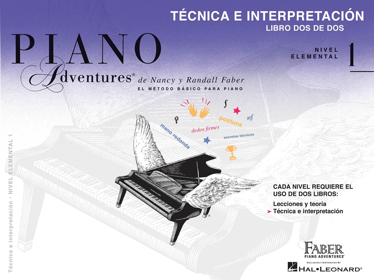 Faber Piano Adventures: Técnica e Interpretación 1 - Libro Dos de Dos Nivel 1