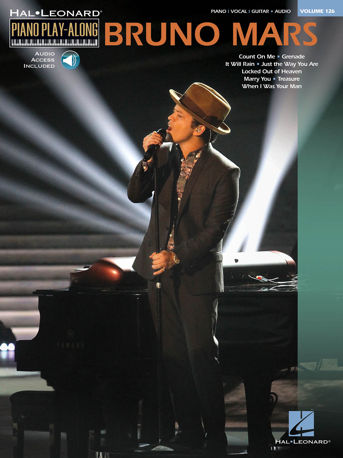 Bruno Mars - Piano Play-Along Volume 126 - filmové melodie na klavír