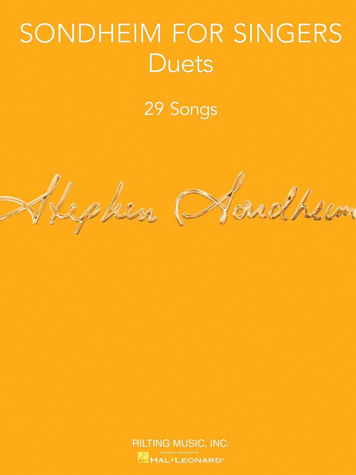 Sondheim for Singers - Vocal Duets Collection - 29 Songs - písně pro dva zpěváky