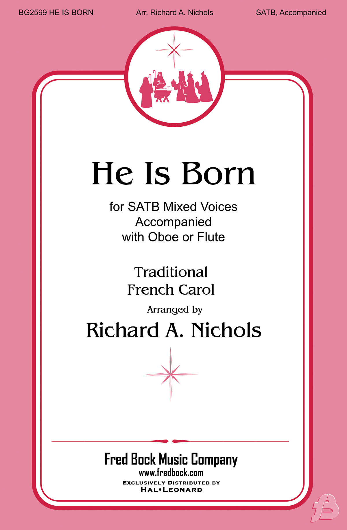 He Is Born - pro sbor SATB