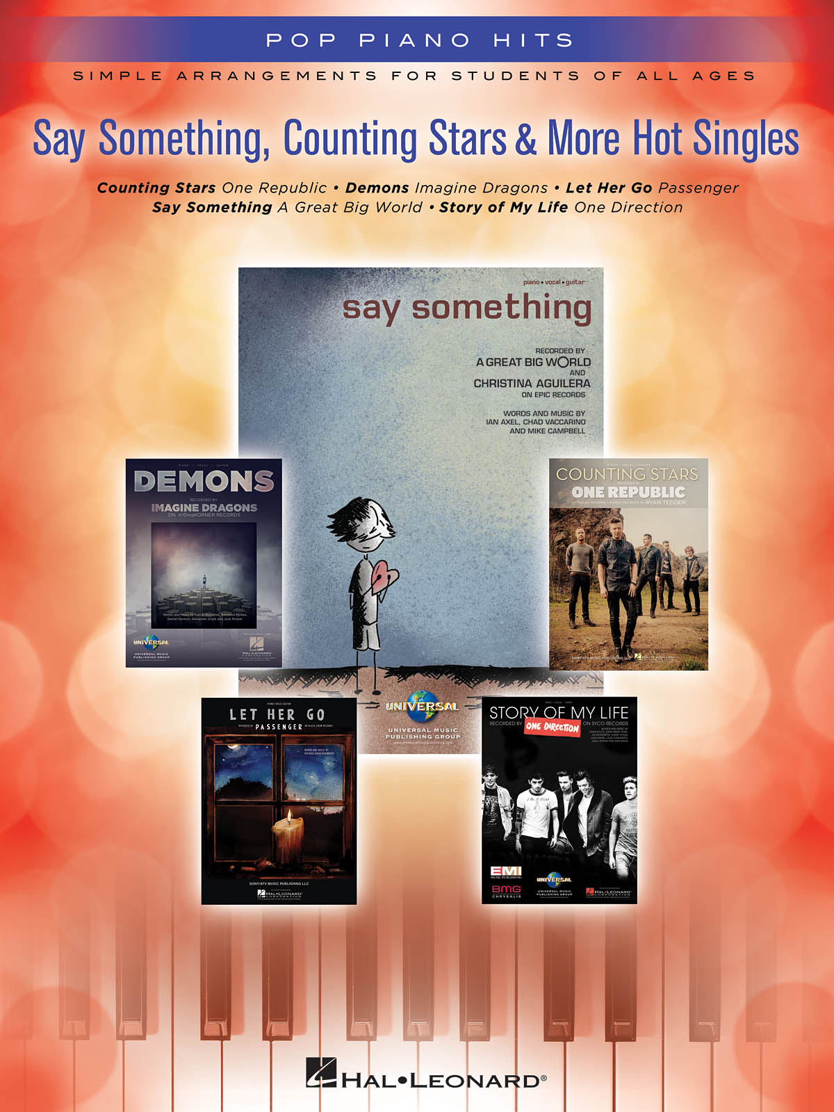 Say Something, Counting Stars & More Hot Singles - filmové melodie na klavír