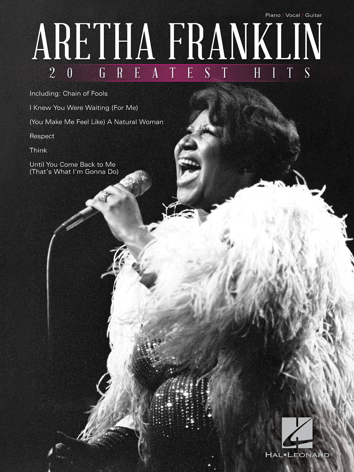 Aretha Franklin - 20 Greatest Hits - písně pro zpěv, klavír s akordy pro kytaru