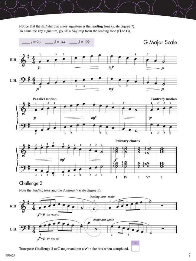 Piano Adventures Scale and Chord Book 2 - Jednooktávové stupnice a akordy