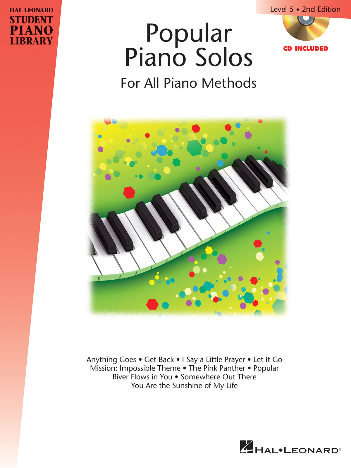 Popular Piano Solos 2nd Edition -Level 5 - Hal Leonard Student Piano Library - noty pro děti