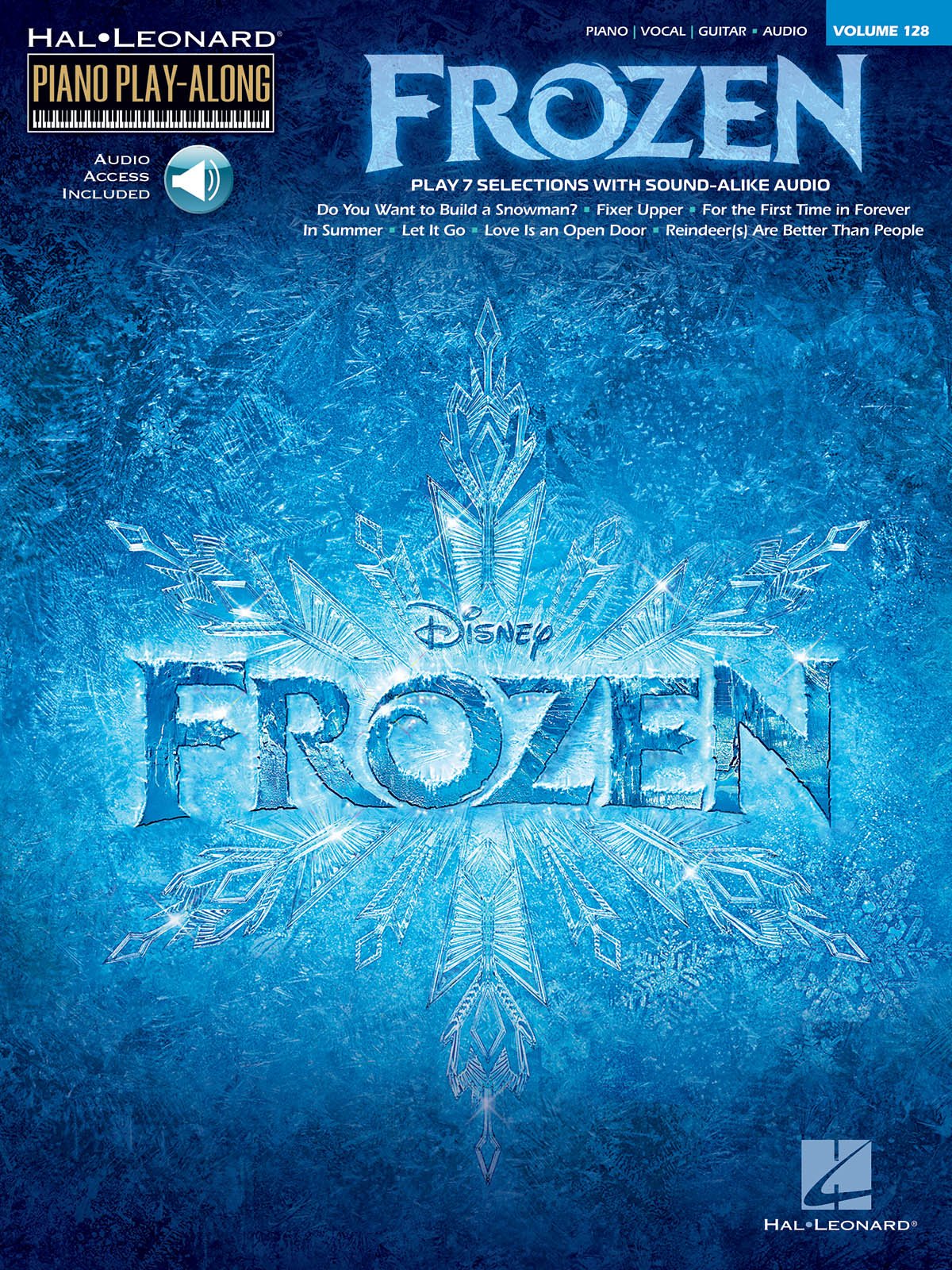 Frozen Ledové království - Piano Play-Along Volume 128
