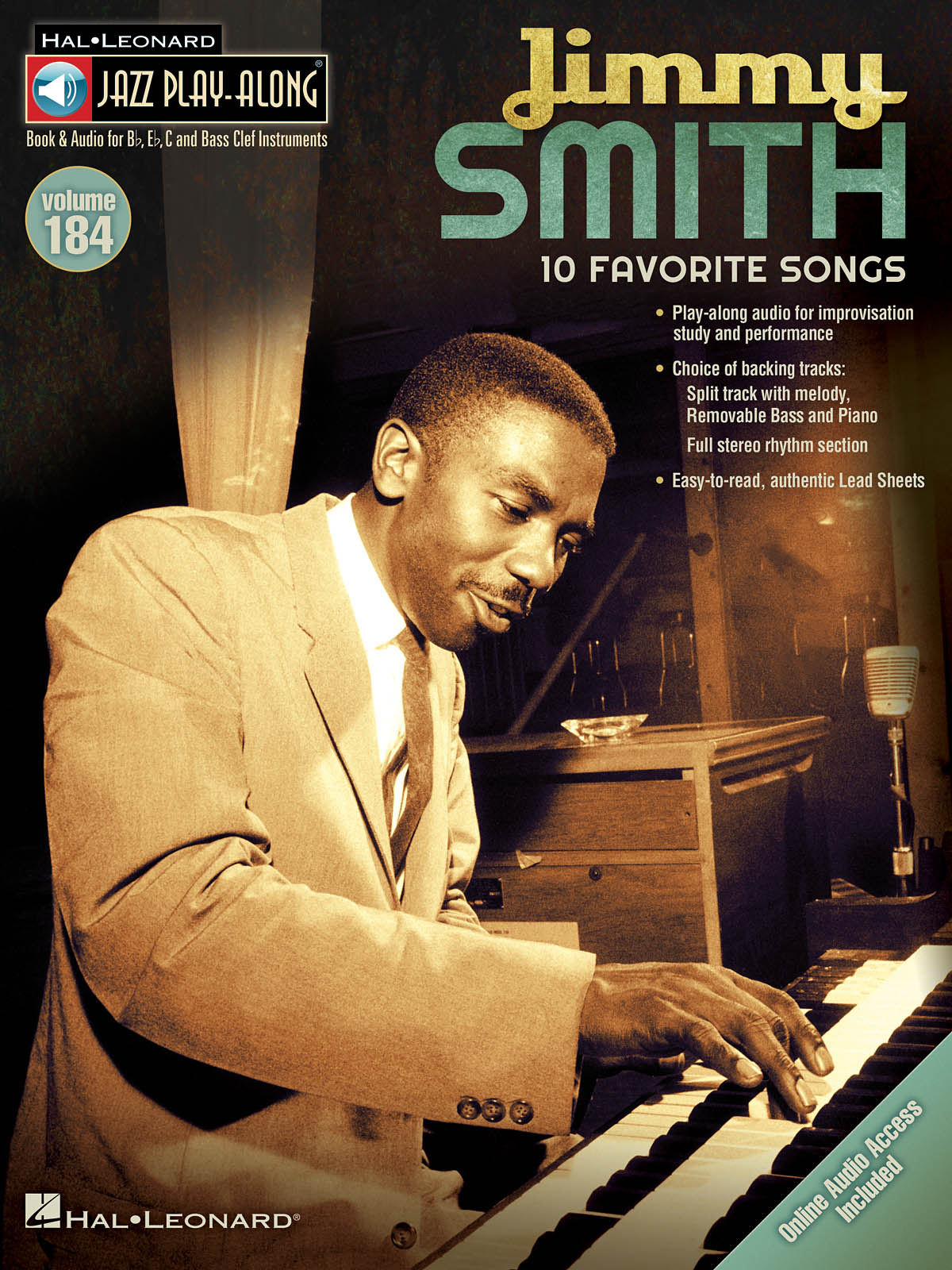 Jimmy Smith - Jazz Play-Along Volume 184 - noty pro nástroje v ladění C