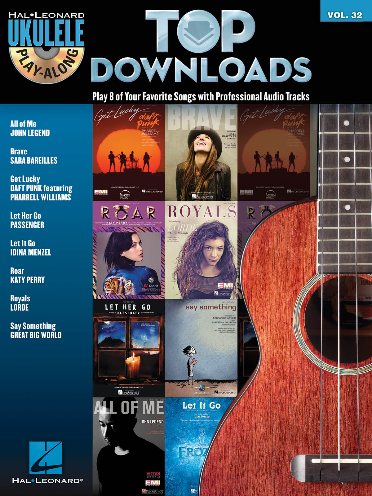 Top Downloads - Ukulele Play-Along Volume 32 - noty pro ukulele