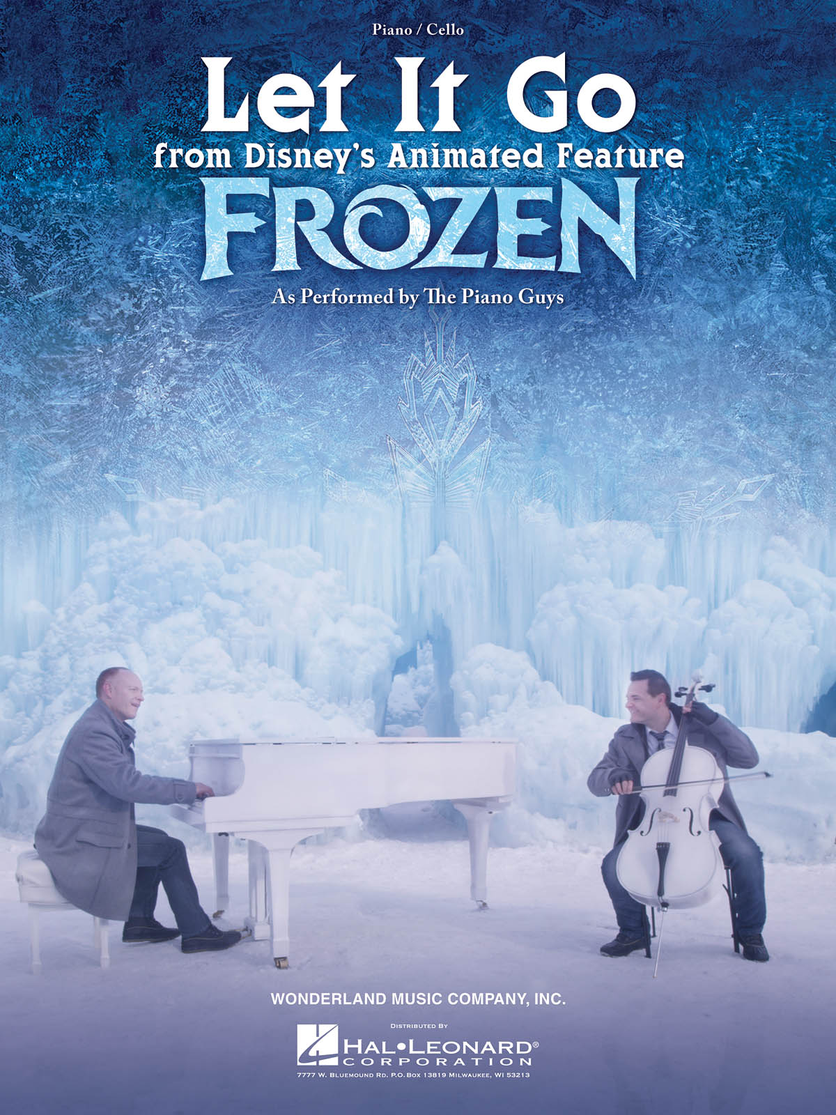 Let It Go (from Frozen) - with Vivaldi's Winter from Four Seasons - noty pro violoncello a klavír
