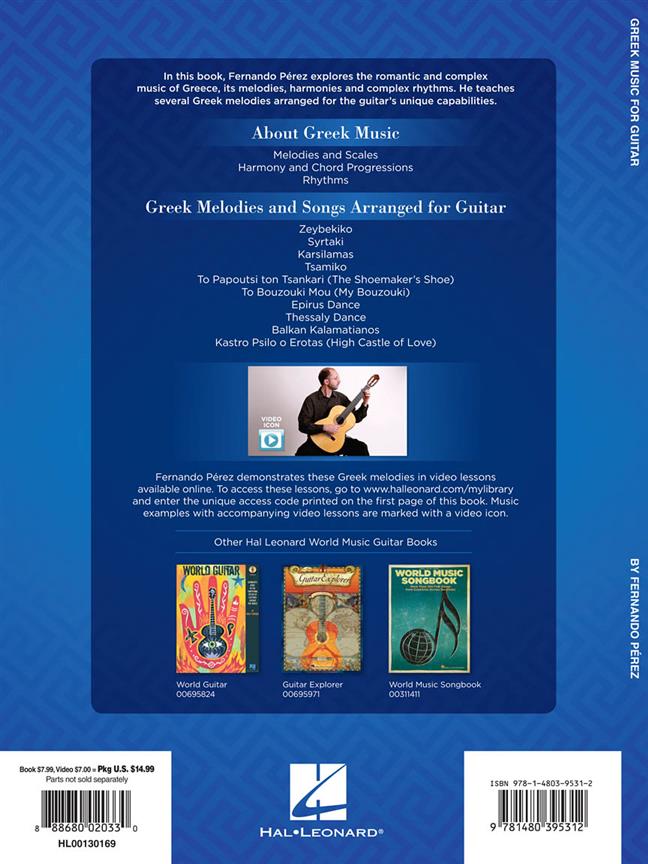 Greek Music for Guitar - Video Access Included! - noty na kytaru
