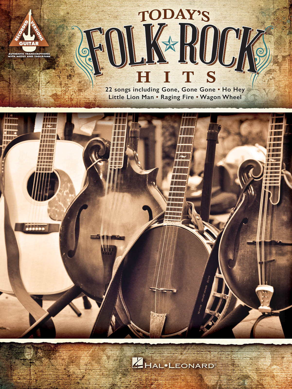 Today's Folk Rock Hits - noty na kytaru