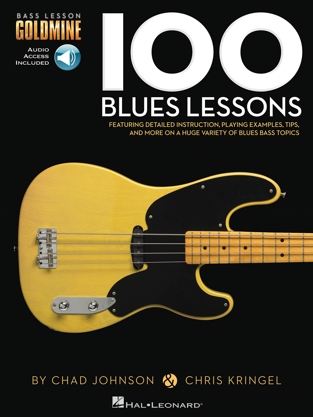 100 Blues Lessons - Bass Lesson Goldmine Series - pro basovou kytaru