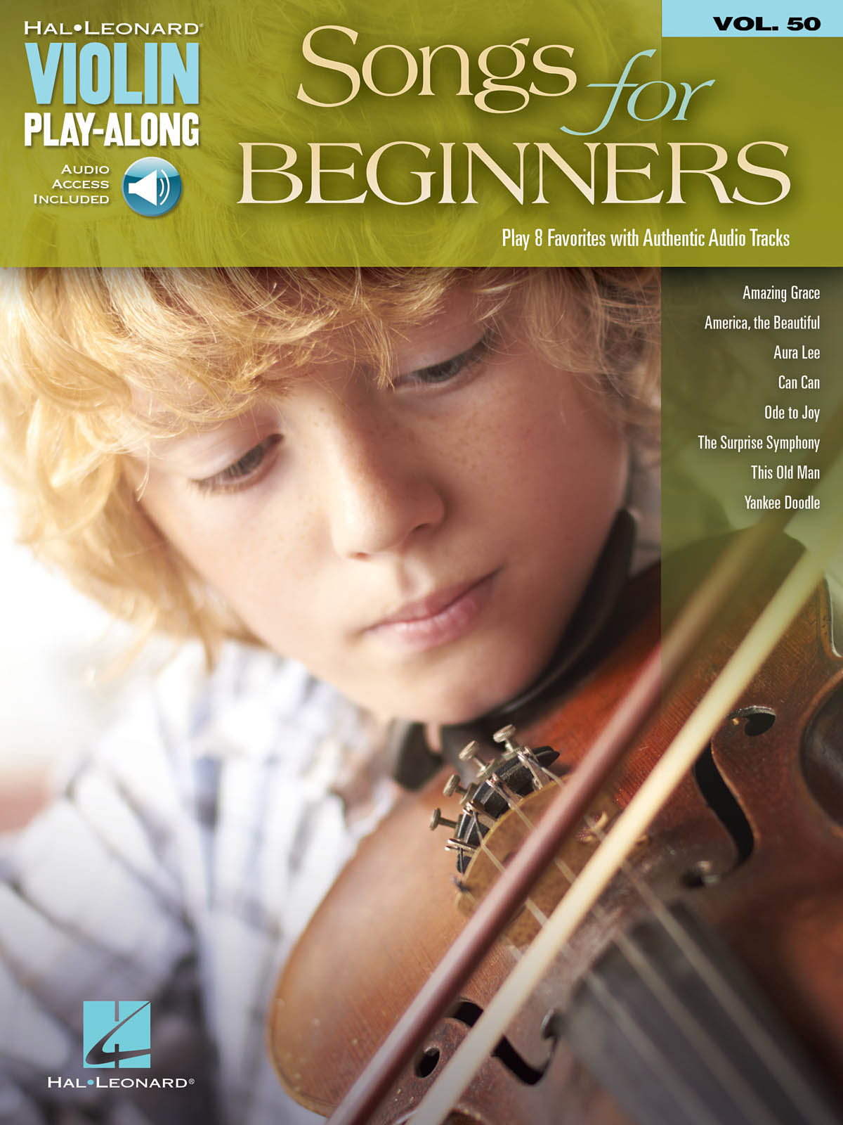 Songs for Beginners - Violin Play-Along Volume 50 - noty pro housle