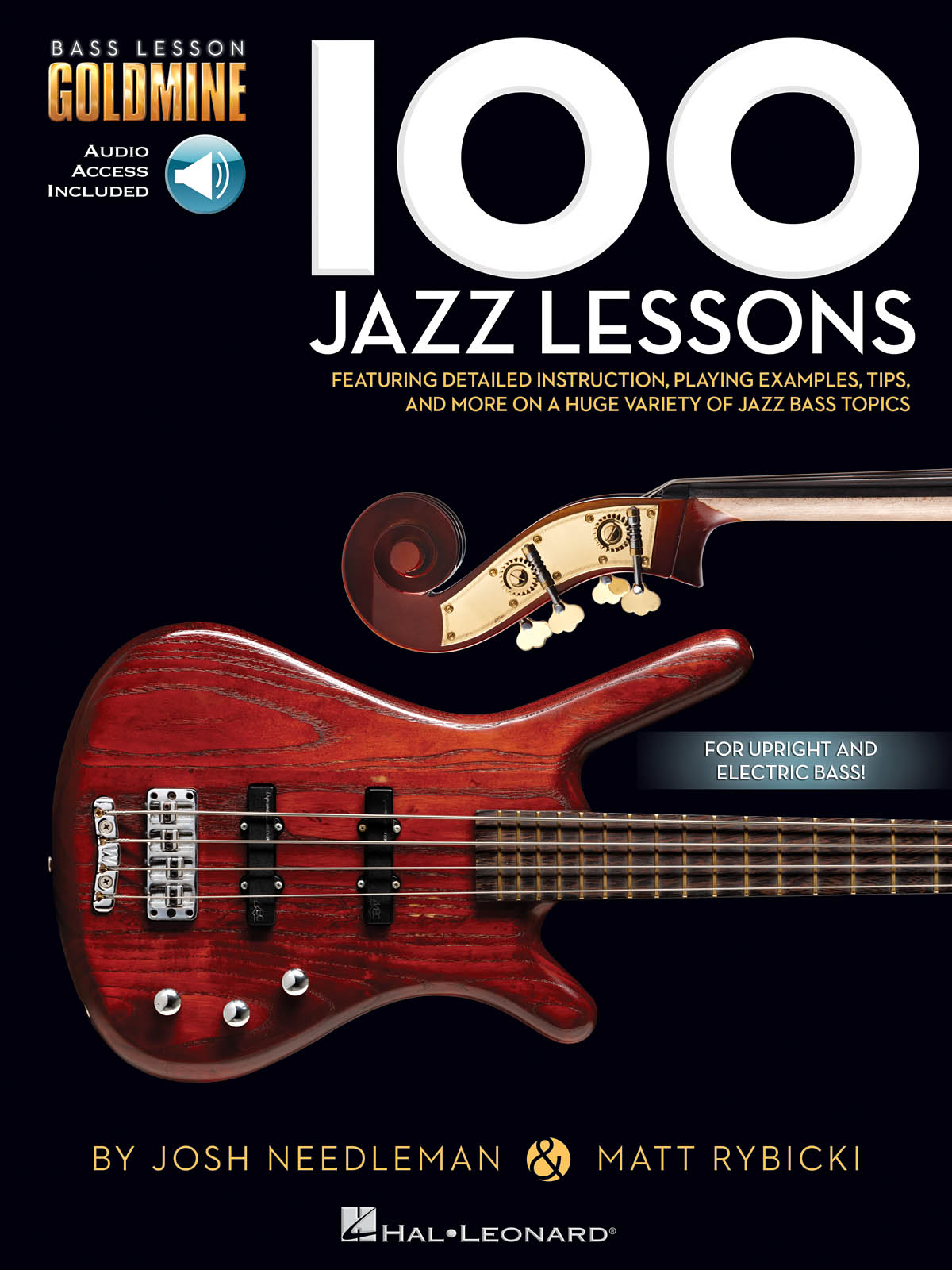 100 Jazz Lessons - Bass Lesson Goldmine Series - pro basovou kytaru