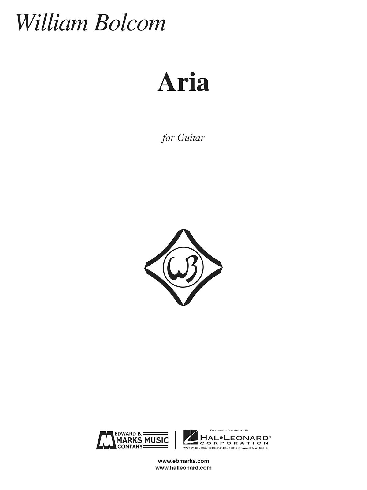 Aria - Suite for Piano - pro kytaru