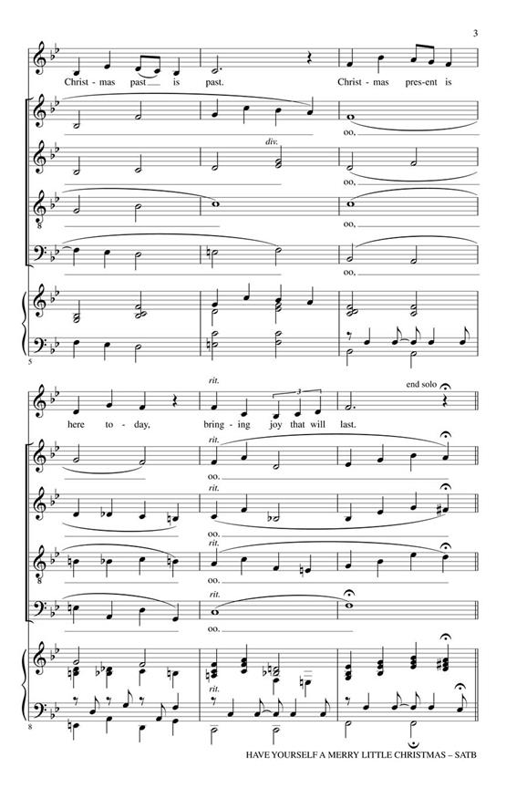 Have Yourself A Merry Little Christmas - pro sbor SATB