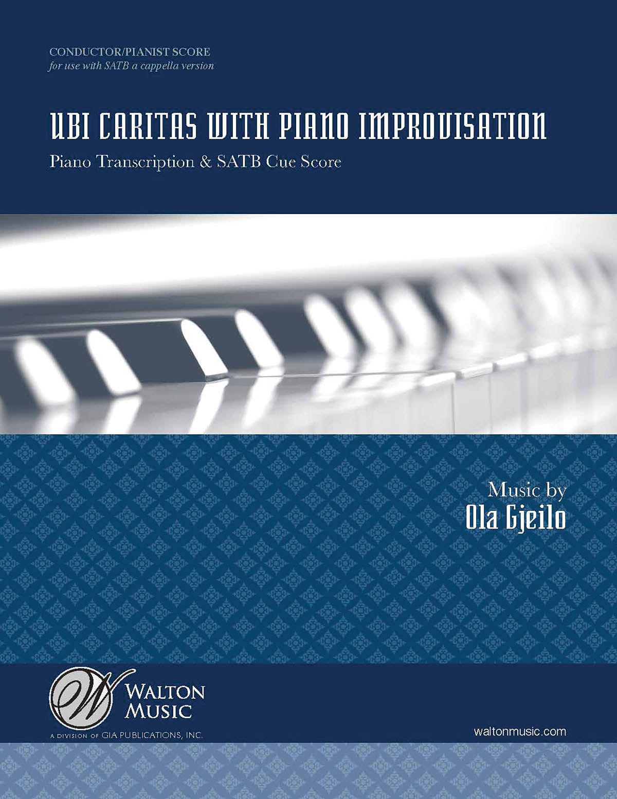 Ubi Caritas with Piano Improvisation - pro sbor