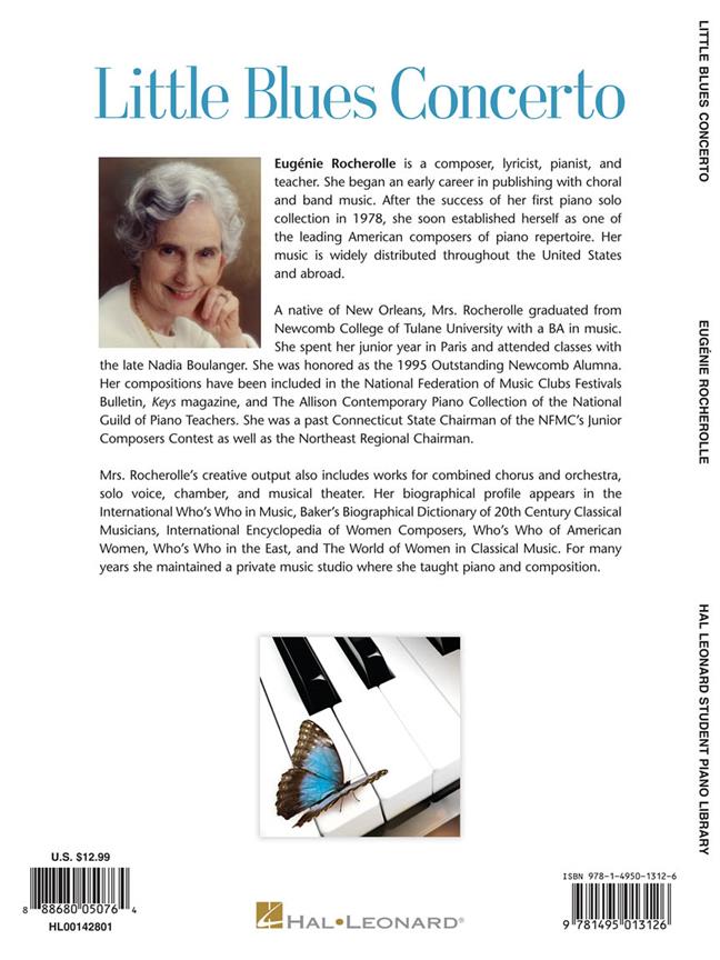 Little Blues Concerto - HLSPL Composer Showcase Two Pianos, Four Hands Early Intermediate Level