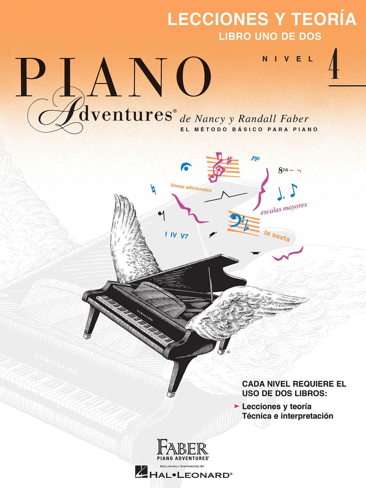 Faber Piano Adventures: Lecciones y Teoría 4